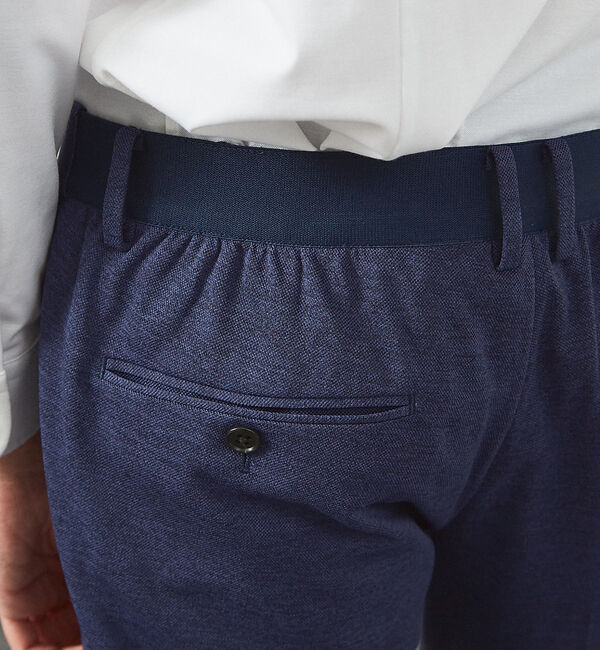 ABAHOUSE「【セットアップ対応】Breeze cool カノコ スラックス /通気性 ストレ」|スラックス|