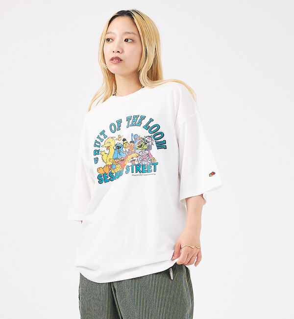 ABAHOUSE「【FRUIT OF THE LOOM/フルーツ オブ ザ ルーム】SESAME」|Tシャツ・カットソー|ホワイト系その他1