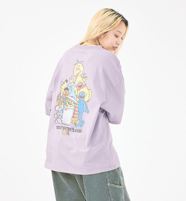 ABAHOUSE「【FRUIT OF THE LOOM/フルーツ オブ ザ ルーム】SESAME」|Tシャツ・カットソー|パープル系その他1