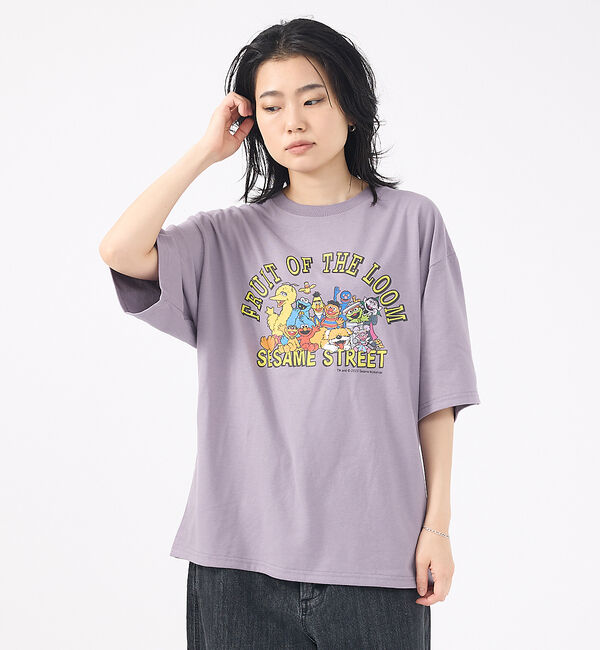 ABAHOUSE「【FRUIT OF THE LOOM/フルーツ オブ ザ ルーム】SESAME」|Tシャツ・カットソー|パープル系その他2