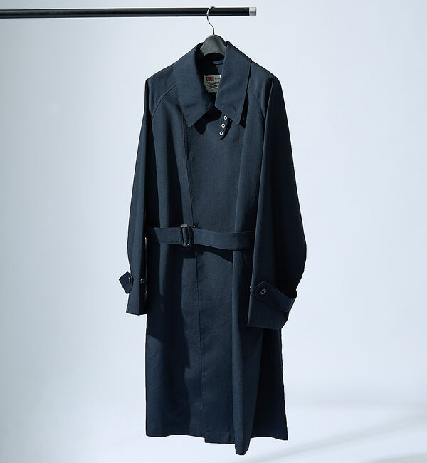 ABAHOUSE「【Traditional Weatherwear】CROSSDALE/ タイロッ」|トレンチコート|ネイビー
