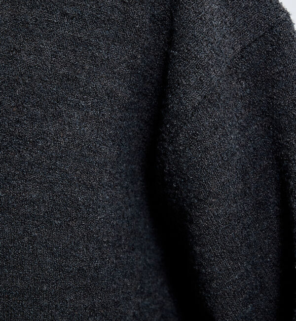 ABAHOUSE「ウールミックス ブークレーニット カーディガン」|カーディガン|