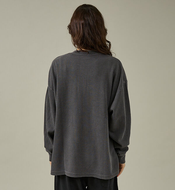 ABAHOUSE「【SEABEES / シービス】HENRY NECK PIGMENT THERM」|Tシャツ・カットソー|