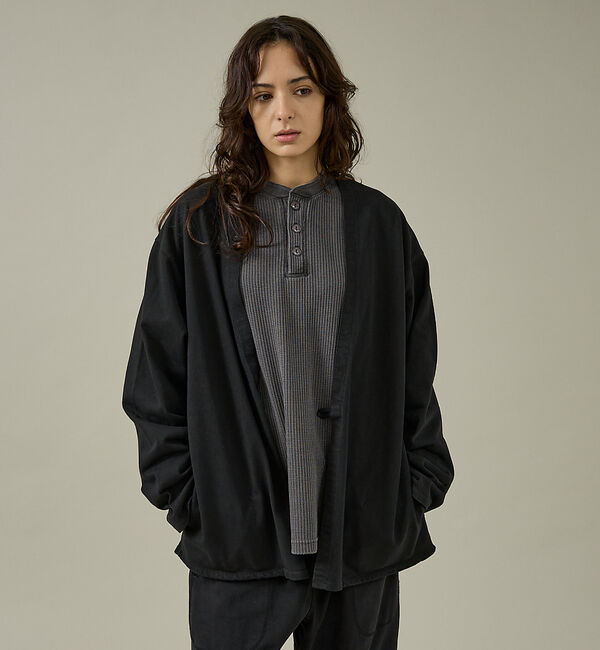 ABAHOUSE「【SEABEES / シービス】HENRY NECK PIGMENT THERM」|Tシャツ・カットソー|