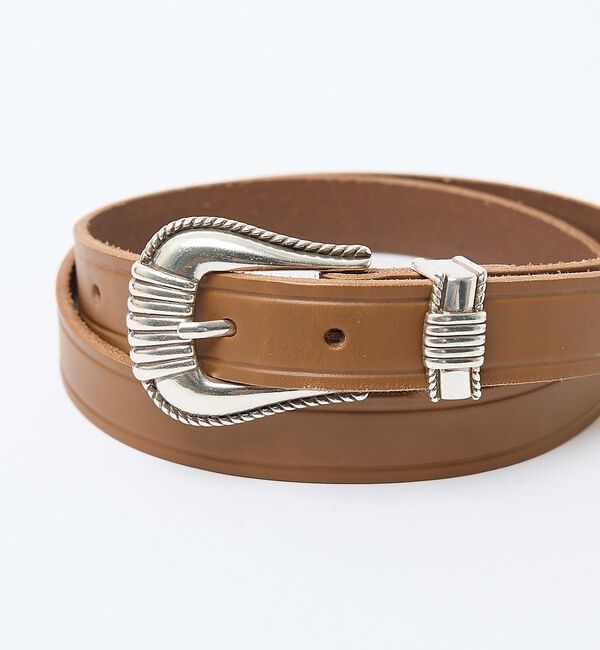 ABAHOUSE「【TORY LEATHER/ トリーレザー】3Piece Silver Buck」|ベルト|