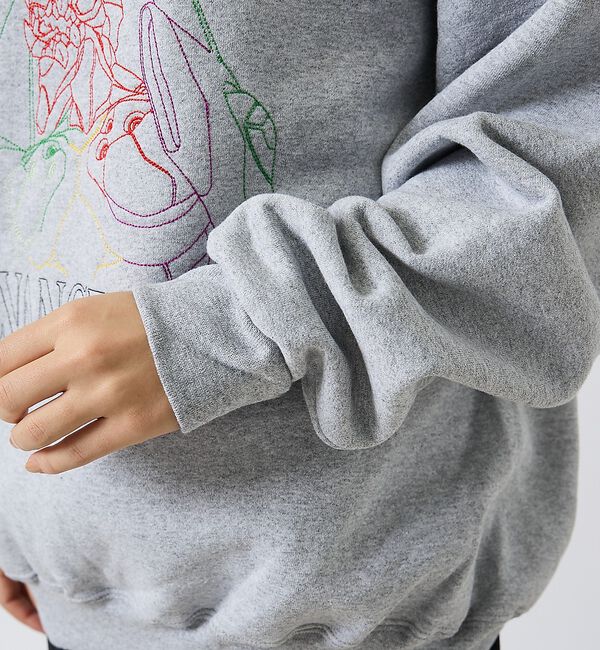 ABAHOUSE「【EVANGELION x FRUIT OF THE LOOM】刺繍 クルーネッ」|スウェット・ジャージ|