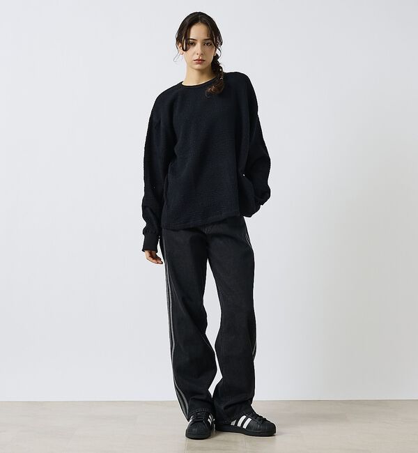 ABAHOUSE「【LUCEBER/ルースバー】CREWNECK JAQUARD /クルーネック」|ニット・セーター|