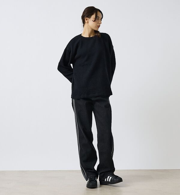 ABAHOUSE「【LUCEBER/ルースバー】CREWNECK JAQUARD /クルーネック」|ニット・セーター|