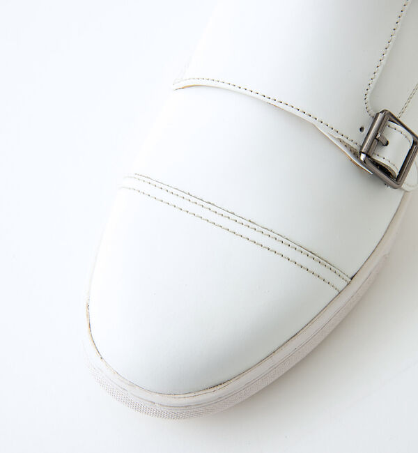 alfredoBANNISTER「【WEB限定】ダブルモンク レザースニーカー」|スニーカー|