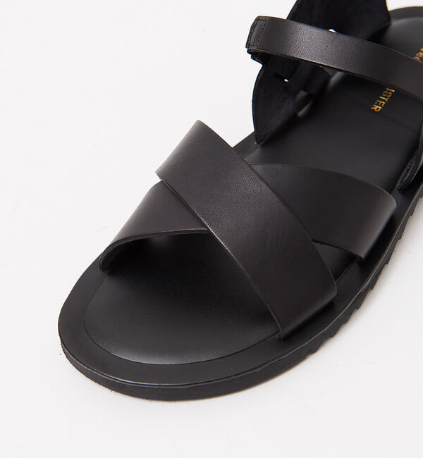 alfredoBANNISTER「【一部店舗＋WEB限定】ステップイン レザーサンダル」|サンダル|