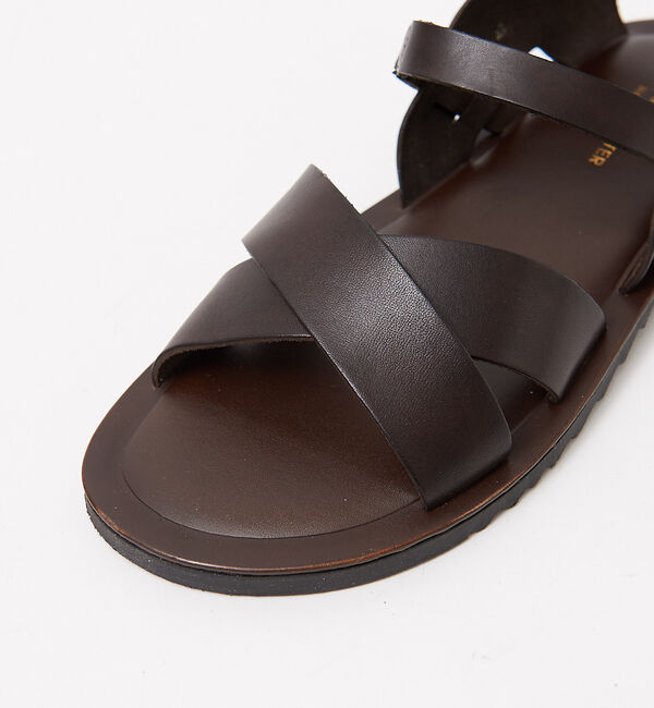 alfredoBANNISTER「【一部店舗＋WEB限定】ステップイン レザーサンダル」|サンダル|