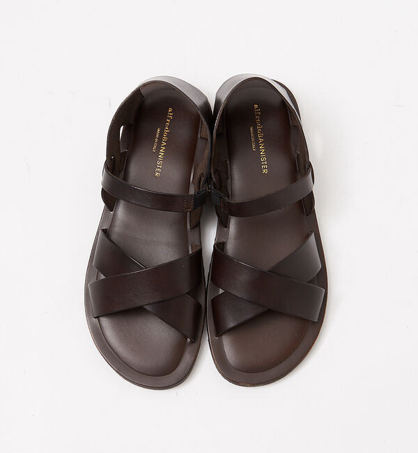 alfredoBANNISTER「【一部店舗＋WEB限定】ステップイン レザーサンダル」|サンダル|