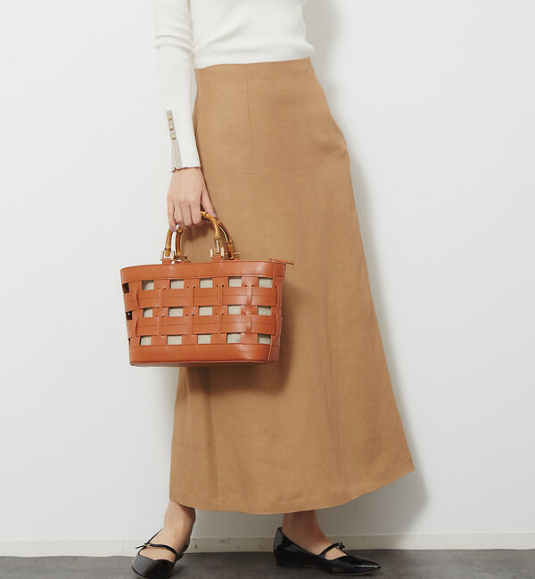 Rouge vif「フルダルキュプラセミフレアスカート」|スカート|