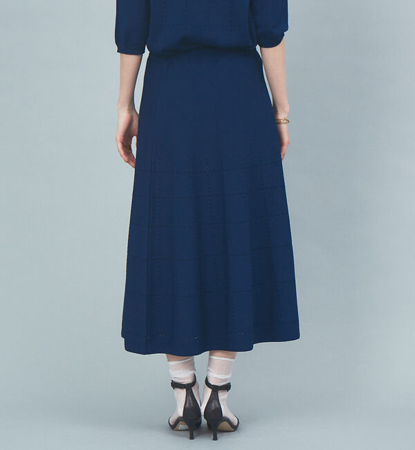 Rouge vif「【セットアップ対応】アイレットニットスカート」|スカート|