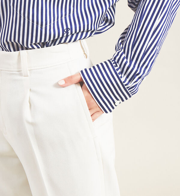 Rouge vif「【セットアップ対応】ツィルセンタープレスパンツ」|その他|