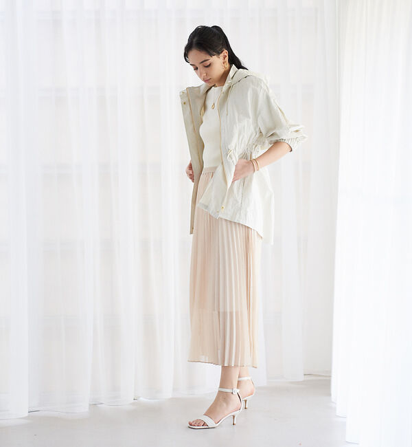 Rouge vif「シアープリーツスカート」|スカート|