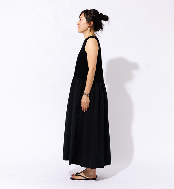 Rouge vif「【一部店舗限定】ウエストギャザー切替 アメスリ マキシワンピース」|ワンピース|