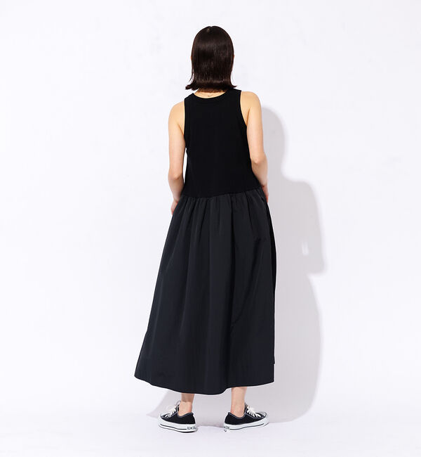 Rouge vif「【一部店舗限定】ウエストギャザー切替 アメスリ マキシワンピース」|ワンピース|