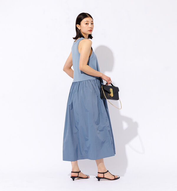 Rouge vif「【一部店舗限定】ウエストギャザー切替 アメスリ マキシワンピース」|ワンピース|