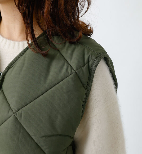 Rouge vif「【BARBOUR/バブアー】QUILTED GILET / キルティングベスト」|ブルゾン・スタジャン|