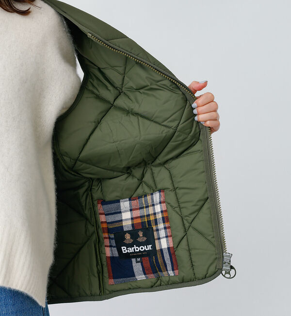 Rouge vif「【BARBOUR/バブアー】QUILTED GILET / キルティングベスト」|ブルゾン・スタジャン|