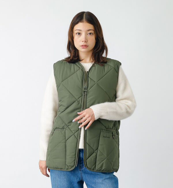 Rouge vif「【BARBOUR/バブアー】QUILTED GILET / キルティングベスト」|ブルゾン・スタジャン|