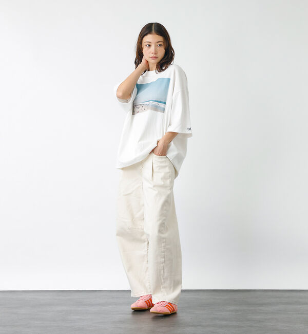 Rouge vif「【SOMETHING/サムシング】HANA タックカバーテパード / デニムパン」|その他|