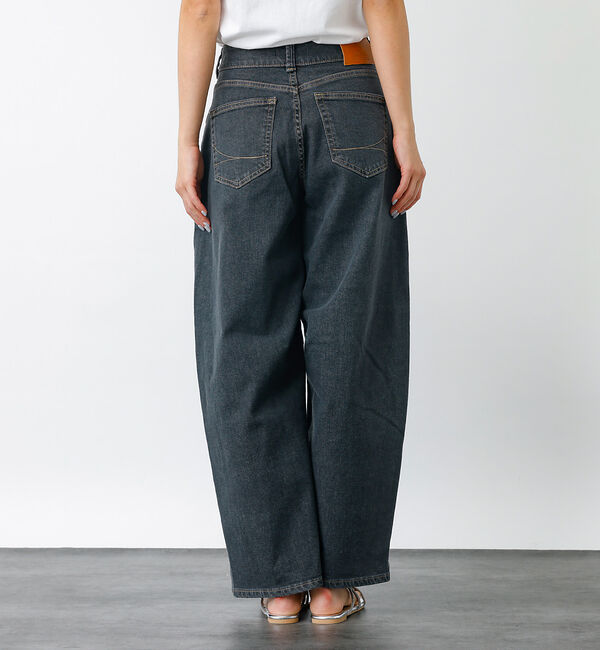 Rouge vif「【SOMETHING/サムシング】HANA タックカバーテパード / デニムパン」|その他|