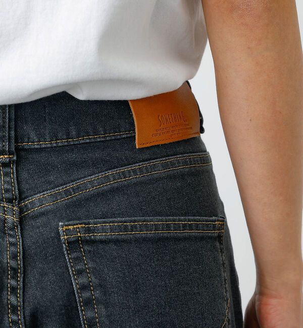 Rouge vif「【SOMETHING/サムシング】HANA タックカバーテパード / デニムパン」|その他|