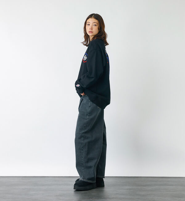 Rouge vif「【SOMETHING/サムシング】HANA タックカバーテパード / デニムパン」|その他|