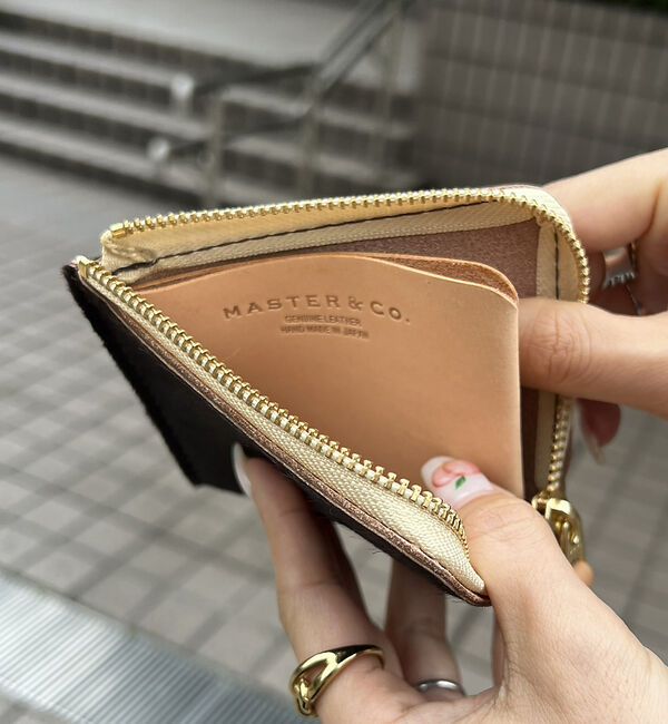 Rouge vif「【MASTER & CO】ヘアカーフカードケース / コインケース / 本革 /」|財布|