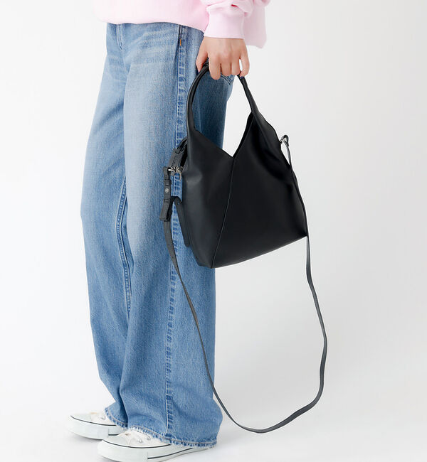 Rouge vif「【ARUTEMIKA/アルテミカ】レザーマルシェmi/2Way/ショルダーバッグ」|ショルダー・メッセンジャー|ブラック