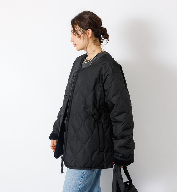 Rouge vif「【TAION / タイオン】ミリタリー リバーシブル クルーネック ダウンジャケ」|ダウン|