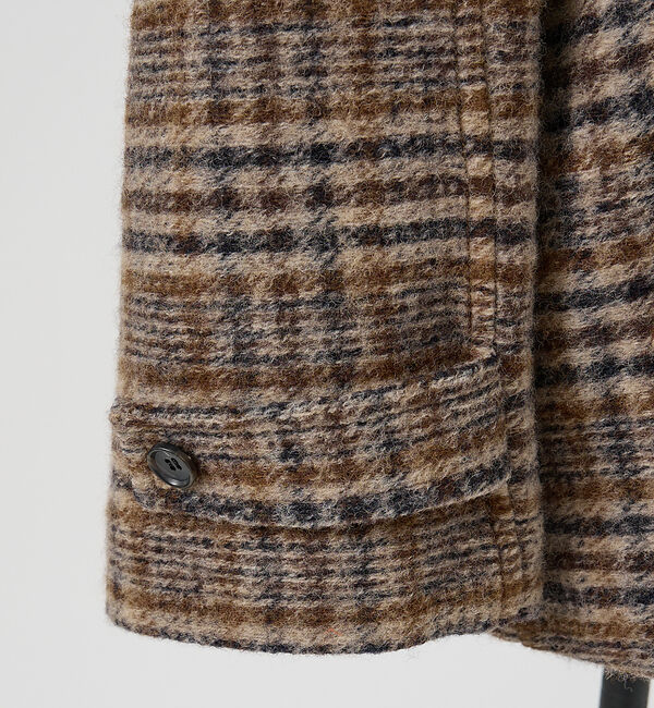 Rouge vif「【2サイズ展開】ウール混ショート丈スライバーコート」|その他|