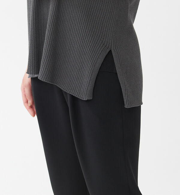 qualite「《セットアップ対応》2WAYリブニットベスト」|ニット・セーター|