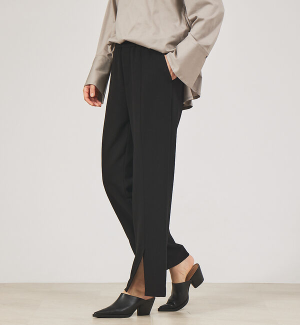 qualite「【セットアップ対応】ダブルクロスセンターベンツパンツ」|その他|