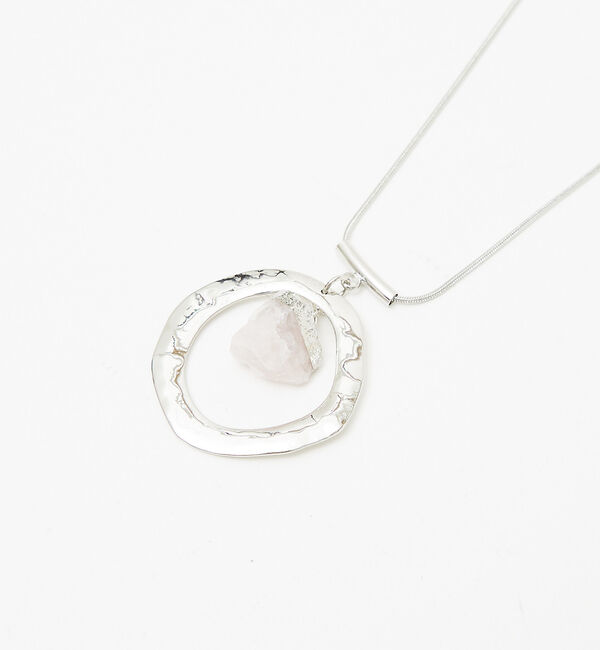 qualite「2WAYストーンネックレス」|ネックレス|
