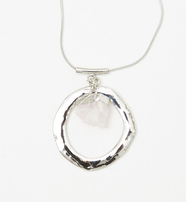 qualite「2WAYストーンネックレス」|ネックレス|