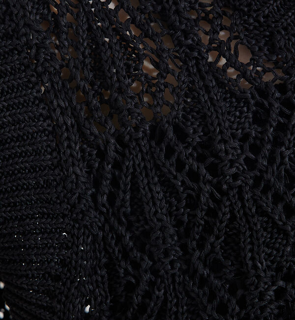 qualite「リーフローゲージニット」|ベスト・ジレ|