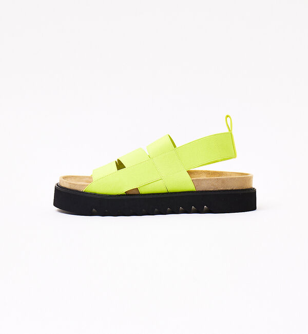 AU BANNISTER「【LAROUTE】エラスティックサンダル」|サンダル|