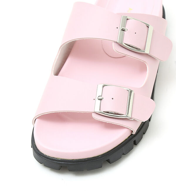 AU BANNISTER「【販売店舗限定】ダブルベルトサンダル」|サンダル|