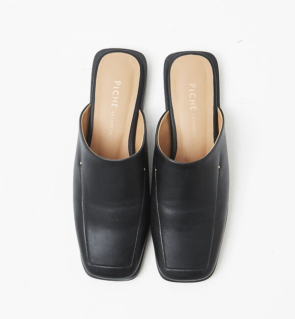 AU BANNISTER「スクエアトゥミュール」|サンダル|