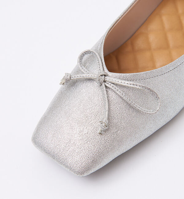 AU BANNISTER「【最高バレエ】スクエアトゥ バレエシューズ」|バレエシューズ|