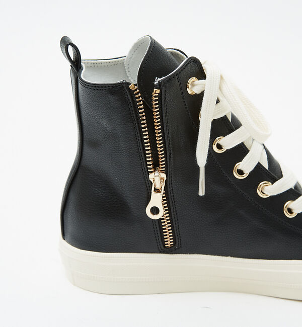 AU BANNISTER「【販売店舗限定】サイドジップハイカットスニーカー」|スニーカー|