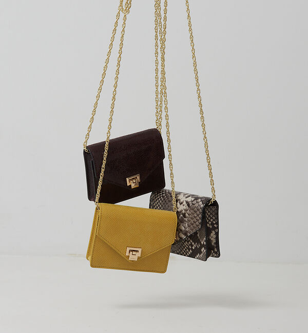 LOWELL things「【Gina 23'Spring P9掲載】Envelope/マイクロミニショルダ」|ショルダー・メッセンジャー|