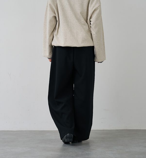 abahouse mavie「【後ろウエストゴム】ダブルクロスカーブパンツ【予約】」|その他|
