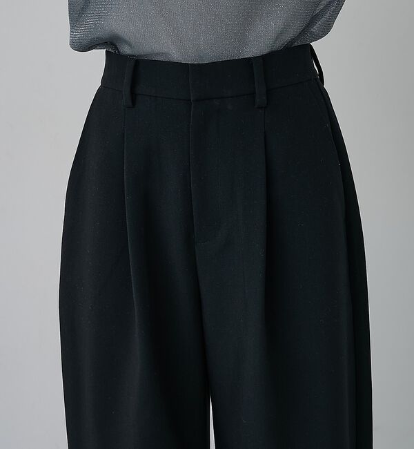 abahouse mavie「【後ろウエストゴム】ダブルクロスカーブパンツ【予約】」|その他|