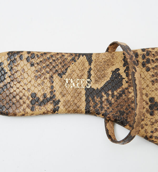 The Store by C' 「【TKEES】2LINE スライドサンダル」|サンダル|