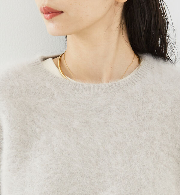 The Store by C' 「【COCUCA】フォックスカシミヤニットプルオーバー」|ニット・セーター|