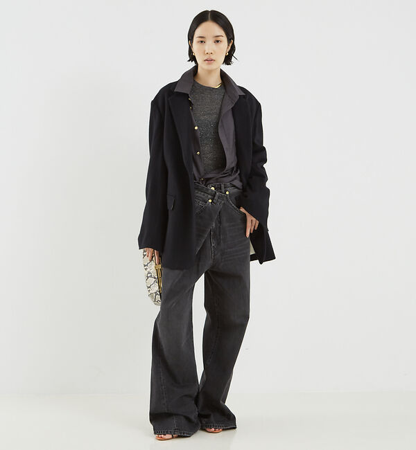 The Store by C' 「【FRANCESCO RUSSO】ダブルアンクルストラップサンダル」|サンダル|